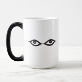 Caneca Mágica Olhos de Zipper