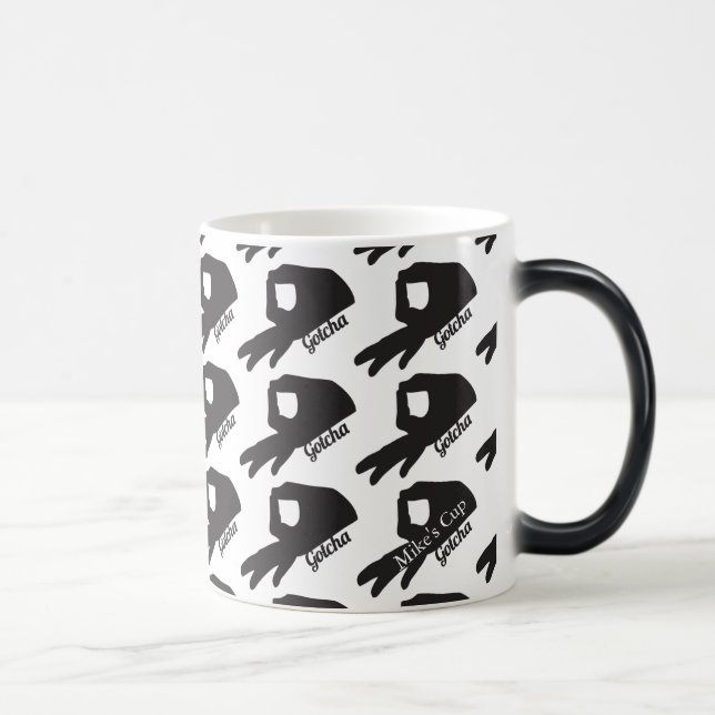 Caneca Mágica Opção de Nome Personalizado do Jogo Morph Mug #2 (Direita)