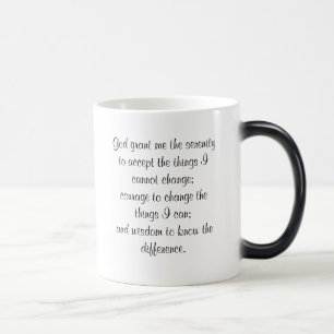 Caneca Mágica Oração da serenidade