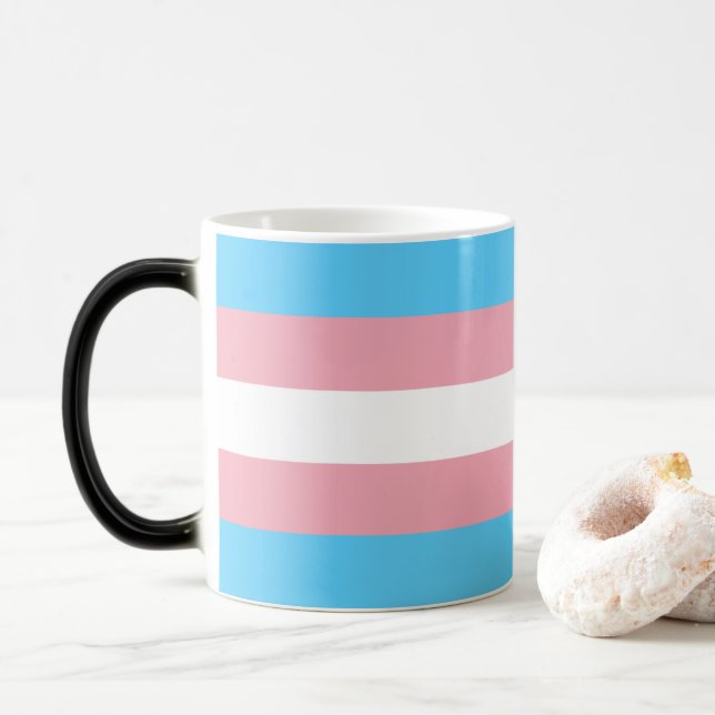 Caneca Mágica Orgulho Trans! (Com Donut)