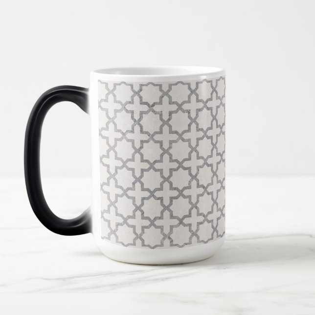 Caneca Mágica Ornamento Arabe Elegante (Esquerda)