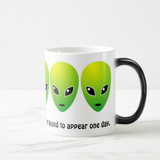 Caneca Mágica Os aliens estão vinculados a serem exibidos (Direita)