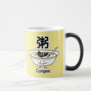 Caneca Mágica Os chineses da bacia do gruel do papa de aveia do