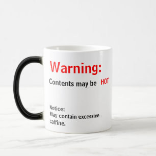Caneca Mágica Os índices podem estar QUENTES