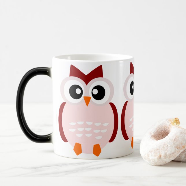 Caneca Mágica Owl Mug (Com Donut)