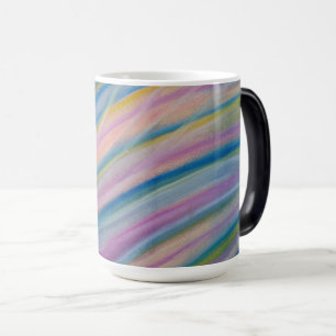 Caneca Mágica P6 Arte Abstrata Colorida Única