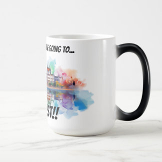 Caneca Mágica Pack your bags Budapest