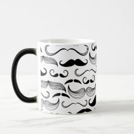 Caneca Mágica Padrão de Bigode