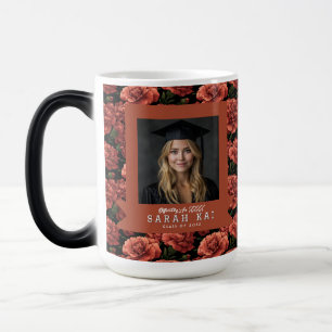 Caneca Mágica Padrão de Cravos da Moda Escola de Ensino Médio