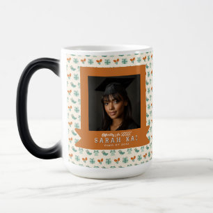 Caneca Mágica Padrão de Natal Único Graduação Universitária