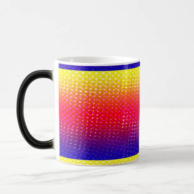 Caneca Mágica Padrão do Rainbow Sparkle (Esquerda)