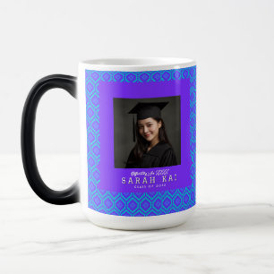 Caneca Mágica Padrão Étnico Único Neto Graduação