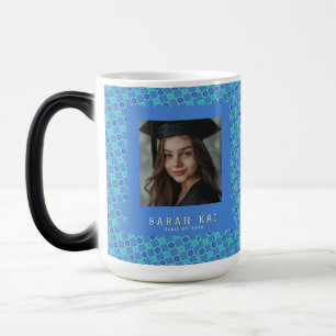 Caneca Mágica Padrão Hexagonal da Moda para Formatura da Netinha