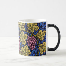 Caneca Mágica Padrão William Morris Grapevine (Vinhas De Vinho)