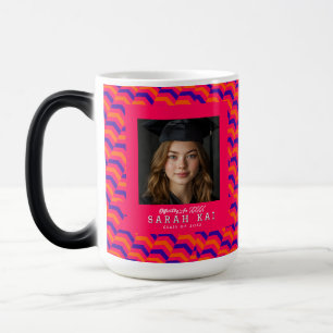 Caneca Mágica Padrão Zig Zag em Negrito Turma de Graduados