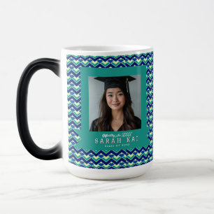 Caneca Mágica Padrão Ziguezague Clássico para Turma de Graduados