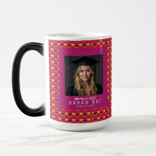 Caneca Mágica Padrão Zigzag Colorido Médico Certificado