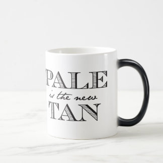 Caneca Mágica Pálido é o Tan novo