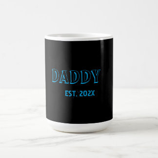 Caneca Mágica Papai Moderno Ano do Est Dia dos Pais Azul Ousado