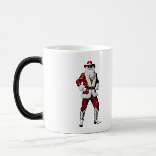 Caneca Mágica Papai Noel Cowboy
