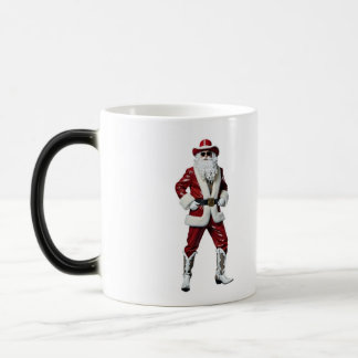 Caneca Mágica Papai Noel Cowboy