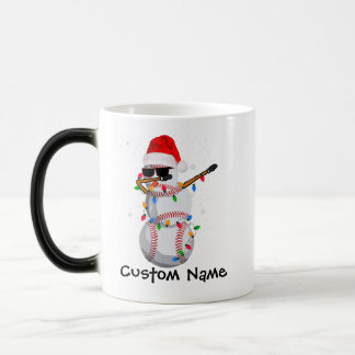 Caneca Mágica Papais noeis Batidos Snowman Baseball Canhão de Na