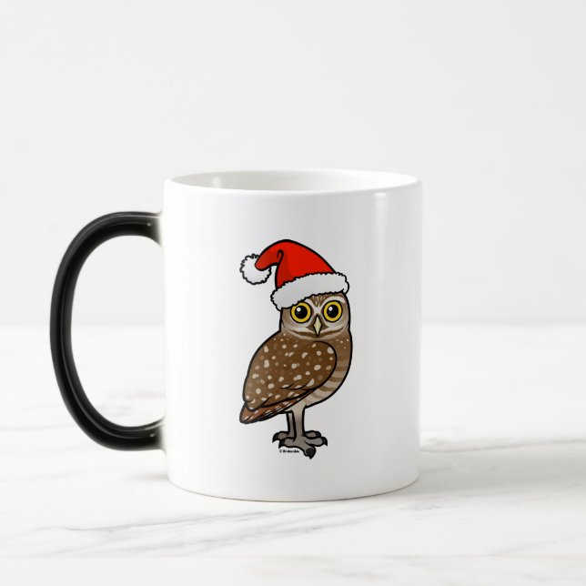 Caneca Mágica Papais noeis Burrowing Owl (Esquerda)
