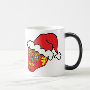 Caneca Mágica Papais noeis Crânio