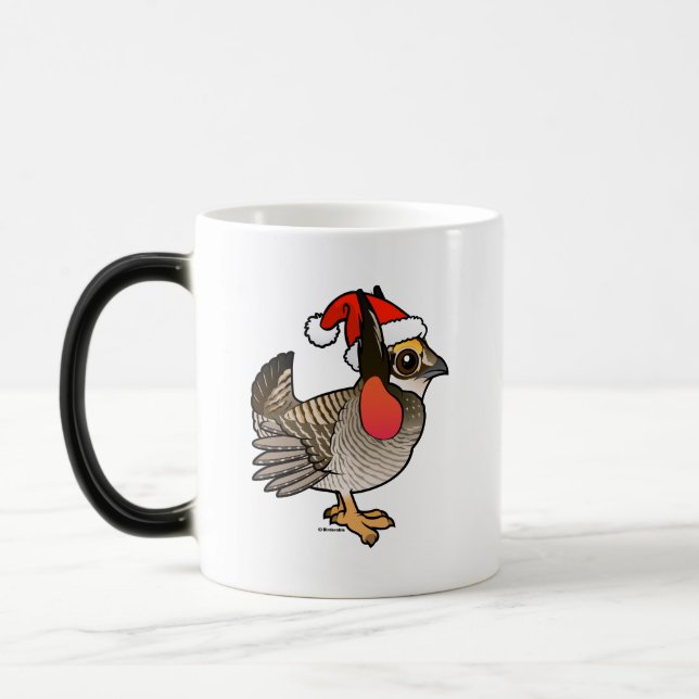 Caneca Mágica Papais noeis Menores Prairie-Chicken (Esquerda)