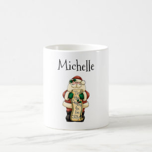 Caneca Mágica Papais noeis/Mug de Morphing de Natal Personalizad