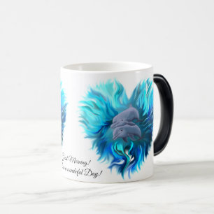 Caneca Mágica Par de golfinhos