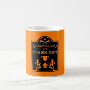 Caneca Mágica Parabéns No Novo Trabalho