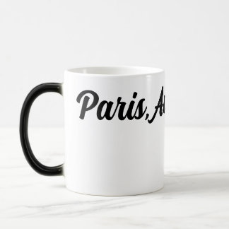 Caneca Mágica Paris-themed 