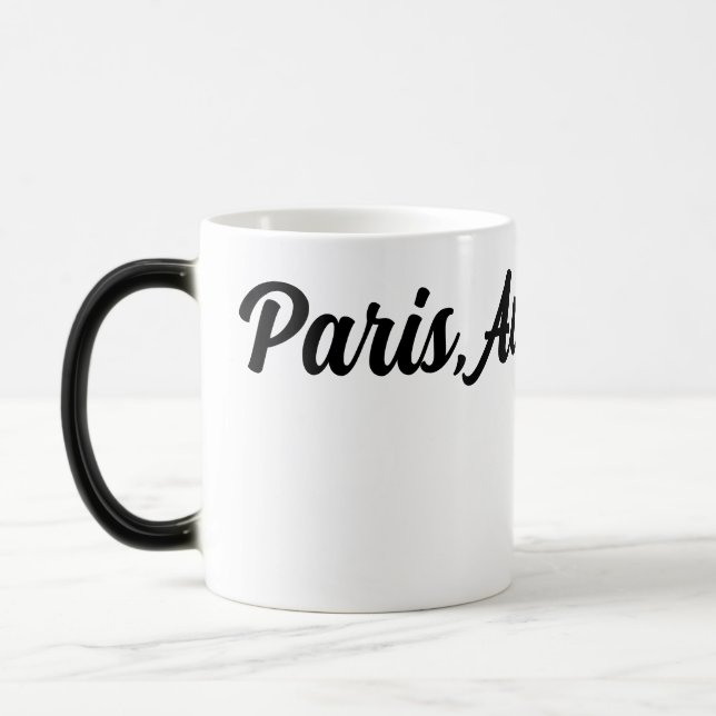 Caneca Mágica Paris-themed  (Esquerda)