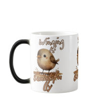 Pássaro Pequeno Arte Quente