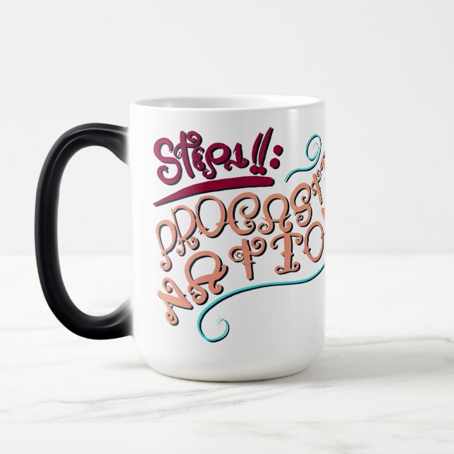 Caneca Mágica Passo 1: Procrastinação (Esquerda)