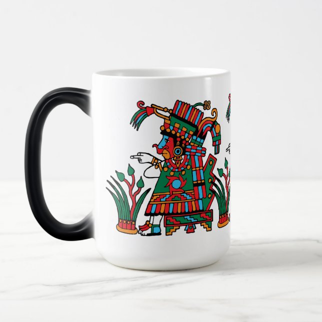 Caneca Mágica Patecatl - Deus Da Medicina E Da Cirurgia (Esquerda)