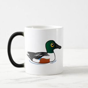 Caneca Mágica Pato-colhereiro do norte de Birdorable