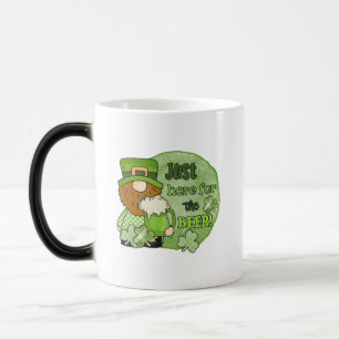 Caneca Mágica Patrick Green Gnomo   Apenas Aqui Para A Cerveja