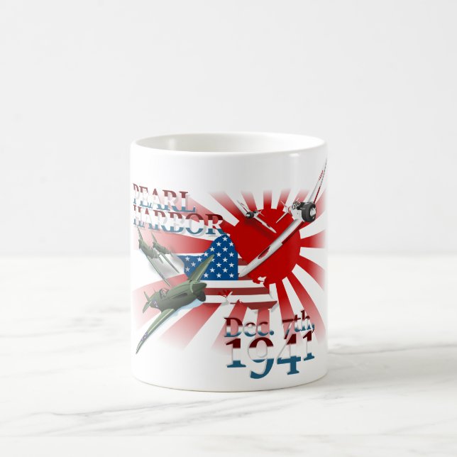 Caneca Mágica Pearl Habor 7 de dezembro de 1941 (Centro)