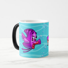 Caneca Mágica Peixes de desenho animado de FriendFish