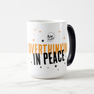 Caneca Mágica Pensando Demais em Paz – Zen Esqueleto Temporada A