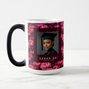 Caneca Mágica Peônias Florais Tendências Certificado Médico