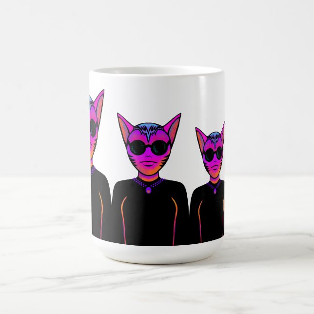Caneca Mágica Personagem felino (Center)