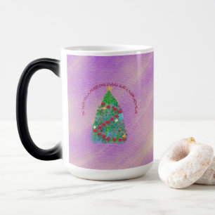 CANECA MÁGICA PERSONALIZADO, DESEJAMOS UM NATAL DE MERGULHO.
