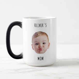 Caneca Mágica Personalizar o rosto do bebê com o presente de fot