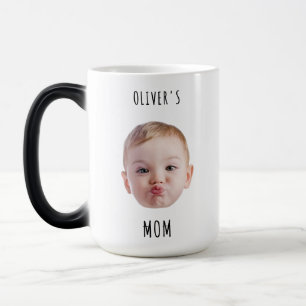 Caneca Mágica Personalizar o rosto do bebê com o presente de fot