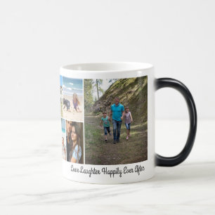 Caneca Mágica Personalize Amor Risos Felizes para Sempre