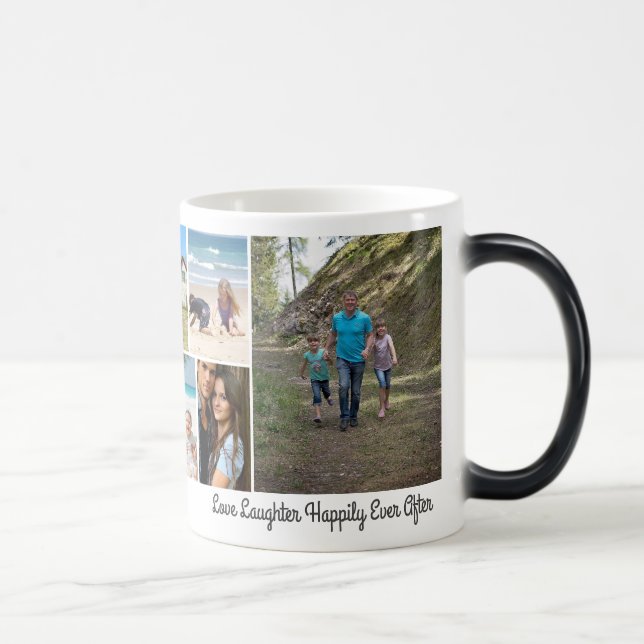 Caneca Mágica Personalize O Amor Rindo Felizmente Depois (Direita)