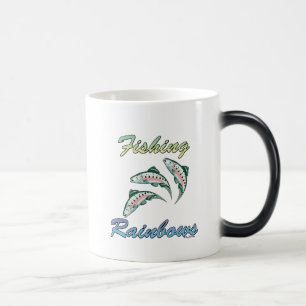 Caneca Mágica Pesca De Arcos-Arco Pescar Truta Arco-Íris